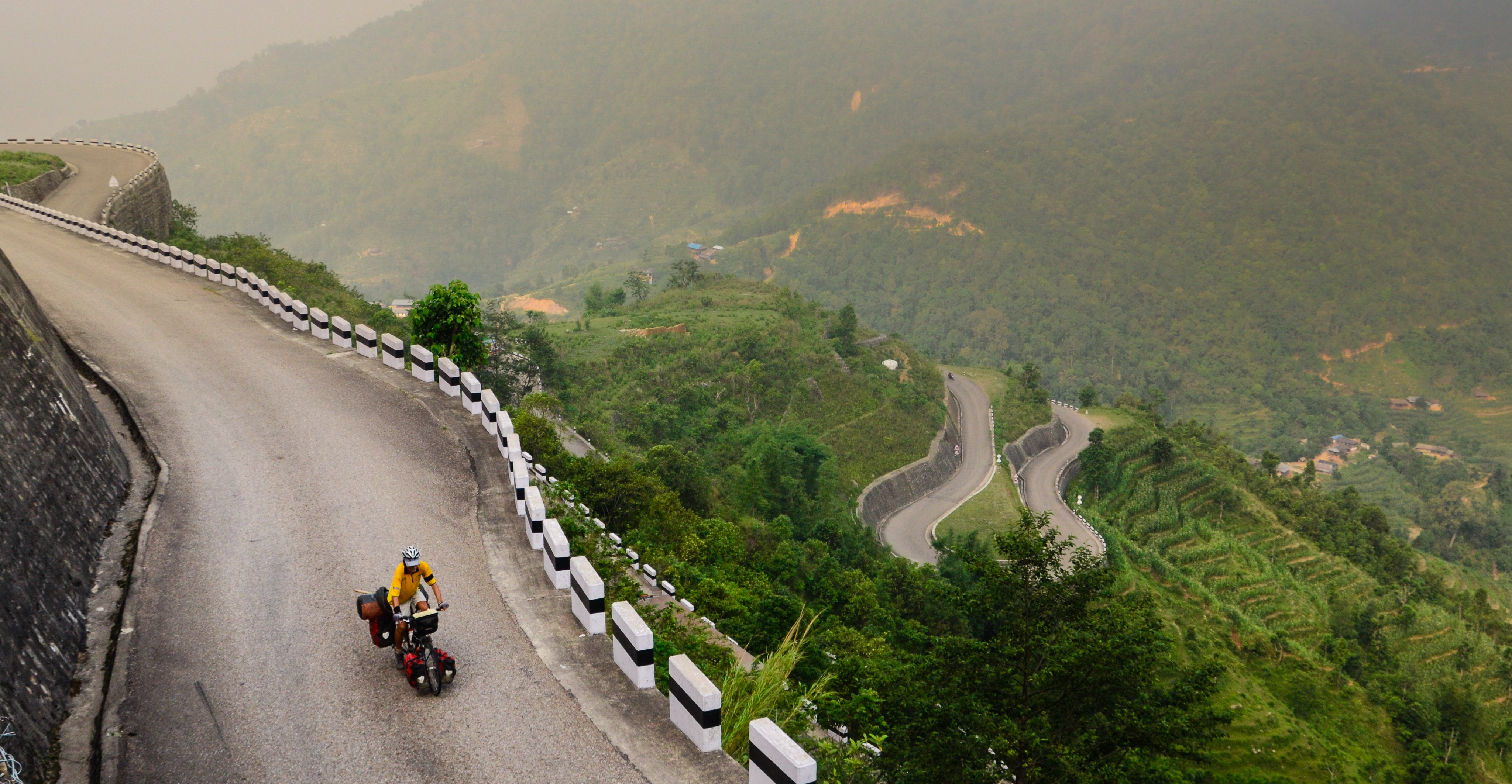 bicycle touring in Nepal