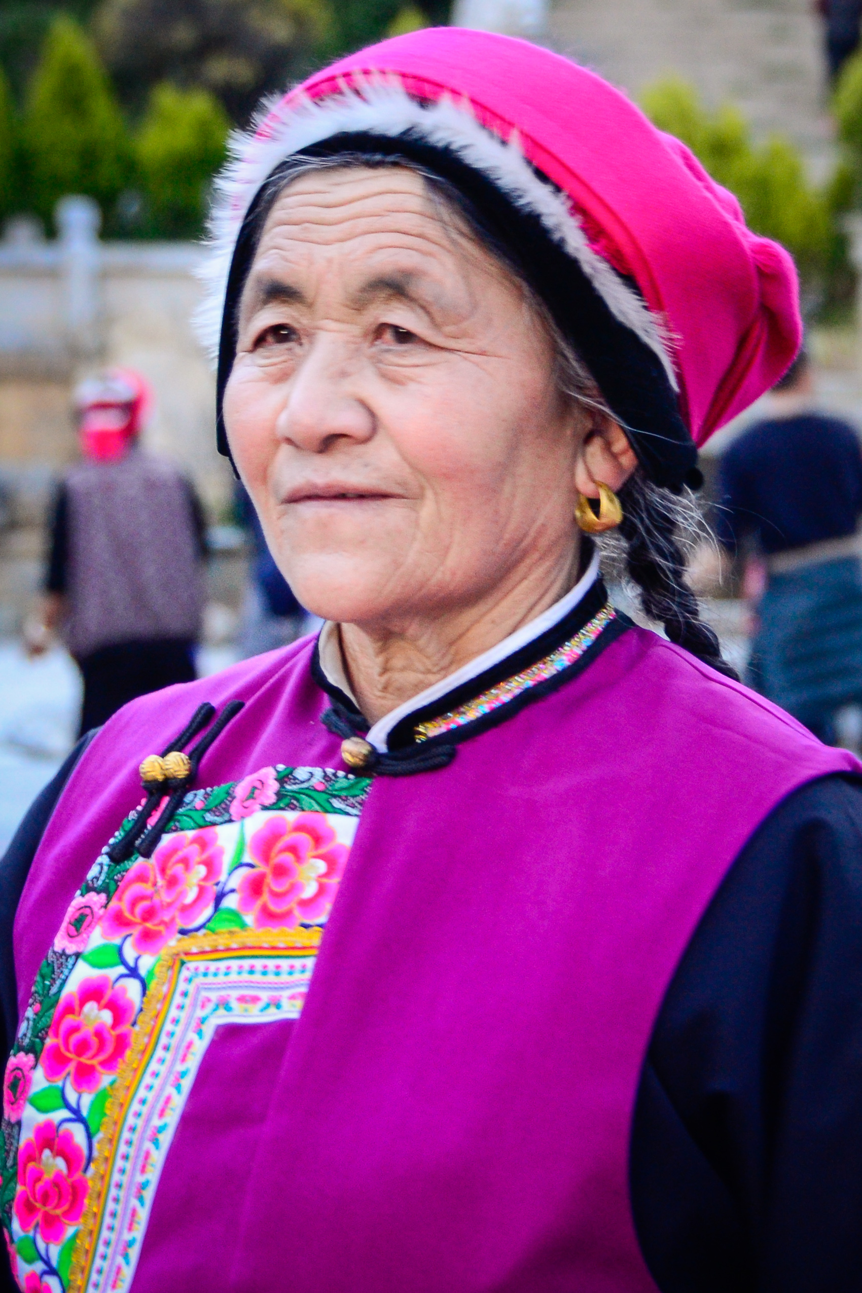 Tibetan women in Sichuan, China.